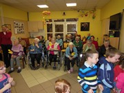 Vystoupení dětí v Domově důchodců Luštěnice